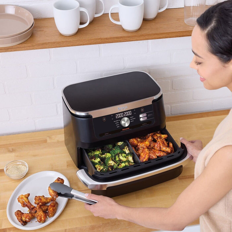 Ninja Foodi FlexDrawer Air Fryer 10.4L AF500UK Black