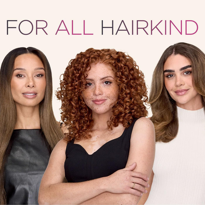 Shark FlexFusion Multi-Styler and Hair Straightener, Hot Air Styler and Blow Dryer with Ceramic Plates, Wet-to-Dry Styling, No Heat Damage, Scalp Shield, Styling Attachments with Case – Cosmic Blush