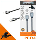 PANTHER FORCE 65W TYPE-C TO TYPE-C CABLE 2M