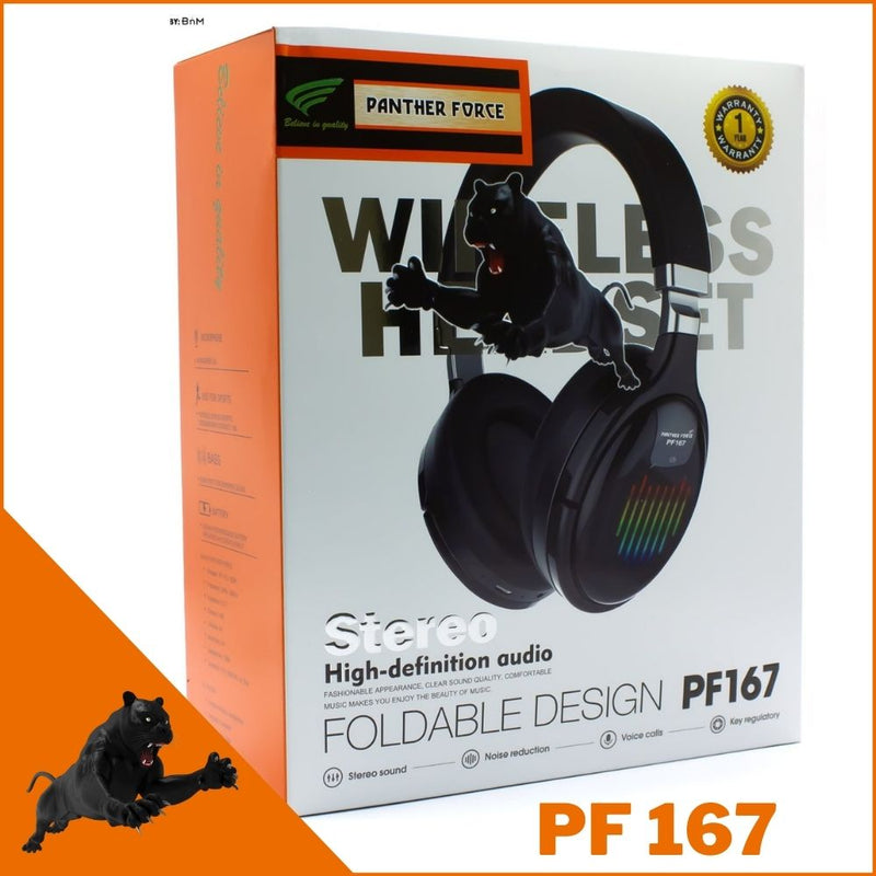 Panther Force WIRELESS BIG-HEAD HEADPHONE