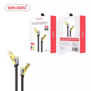 VEN-DENS 4 in 1 Multi Charger Cable | 65W Fast Charging Multi-Port Cable | USB A/C to Lightning & USB C | 120CM Nylon Braided Compatible with iPhone 16/15/14/13/12 Pro Max, MacBook Samsung Galaxy