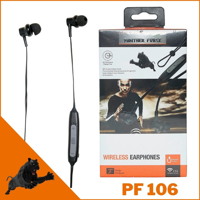 Panther Force Wireless Sports Earphones