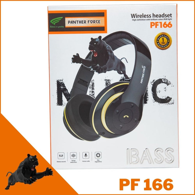 Panther Force WIRELESS BIG-HEAD HEADPHONE