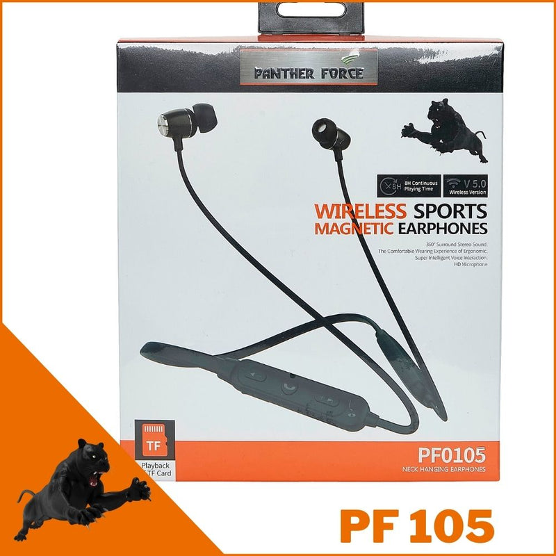 Panther Force Wireless Sports Magnetic Earphone