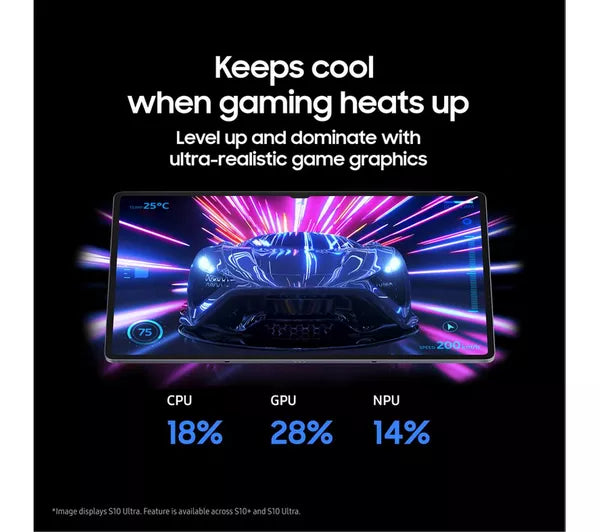 Samsung Galaxy Tab S10 Plus 12.4″ – 256 GB – Platinum/Silver