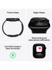 Apple Watch Series 10, 42mm, Slate Titanium Case, GPS + Cellular [2024] - Slate Milanese Loop - One Size (Fits Most). Fitness Tracker, ECG App, Always-On Retina Display, Carbon Neutral