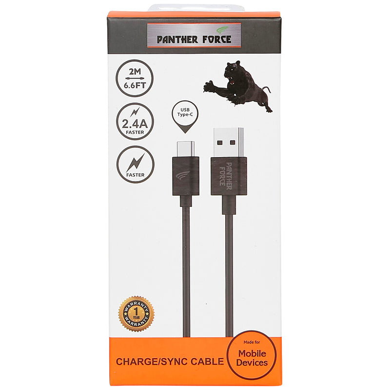 Panther Force 2M Cable for Type-C