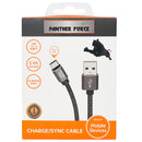 Panther Force 2.4A 3M Cable for Micro