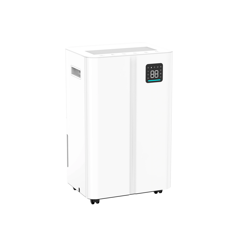 20L/Day Dehumidifier with Humidity Sensor, LED Display & 24-Hour Timer – White
