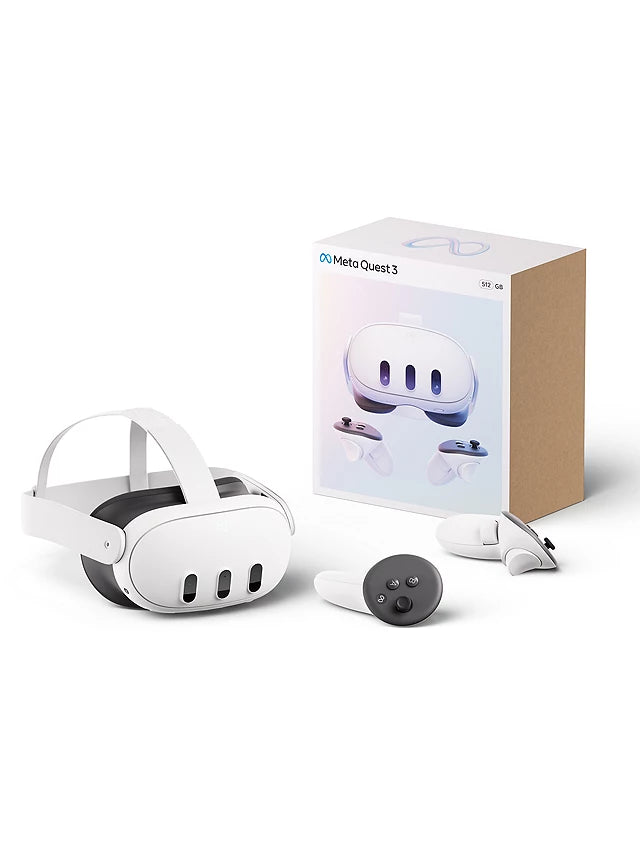 Meta Quest 3 All-In-One Mixed Reality Headset and Controllers, 512GB 4K
