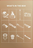 VACTechPro V15 Cordless Vacuum Cleaner, 35KPA 6-in-1 Stick Vacuum, Up to 45Mins