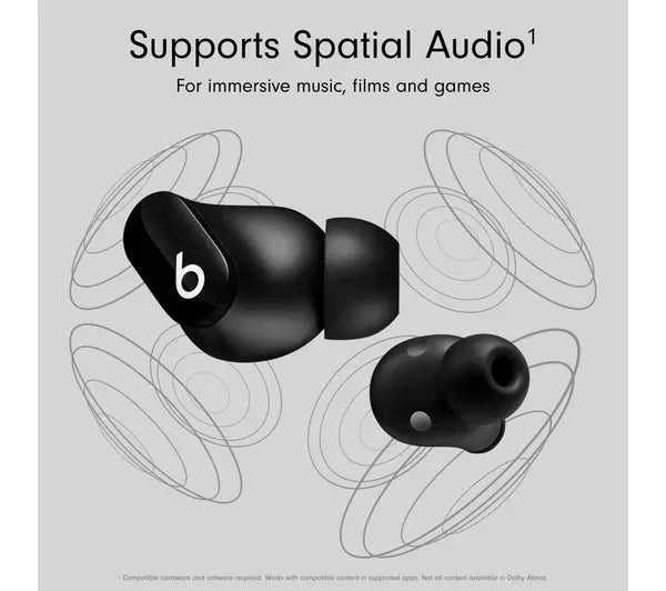 BEATS Studio Buds Wireless Bluetooth Noise-Cancelling Earbuds - Black