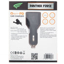Panther Force 18W Type-C Dual Car Charger