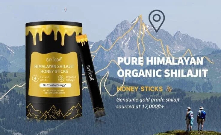 Himalayan Shilajit Honey Sticks – Pure & Organic x30 Stick