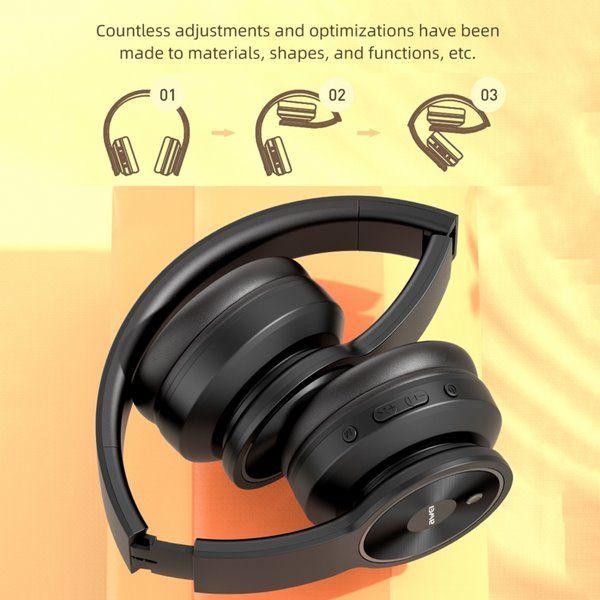 Awei A996BL Foldable Wireless Bluetooth Headphone(Black)