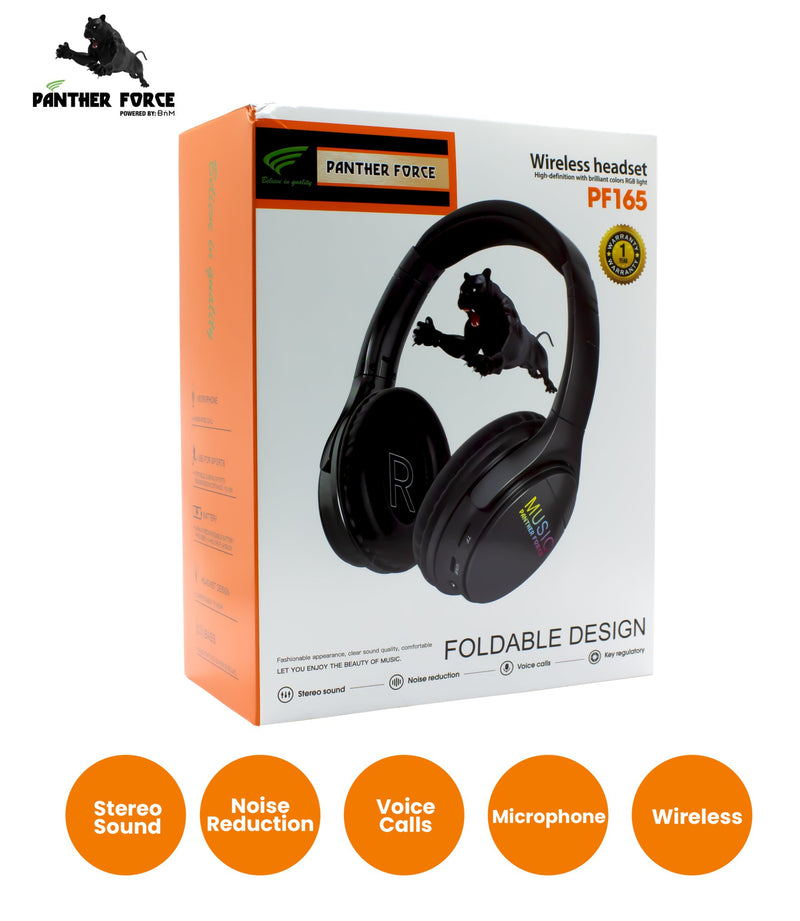 Panther Force WIRELESS BIG-HEAD HEADPHONE