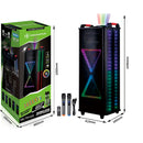 TD1222 Latest Wireless Party Karaoke Speaker Double 12 Inch  Big TWS Multi Function Speaker With LED Screen