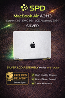 MacBook Air A3113 Screen 13.6" EMC 8611 LCD Assembly 2024