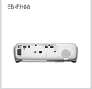 Epson EB-FH08 Projector Full HD 1080p, 3600 Lumens, 332 Inch Display, Up to 18 years Lamp Life, Home Cinema Projector White