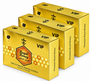 VIP Royal Honey 36 x 20g Sachets – 3 Packs | Premium Herbal Honey