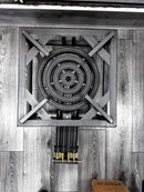 20.8KW 4 KEY HEAVY DUTY CAST IRON LPG GAS RING COOKER BURNER CATERING OUTDOOR