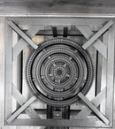 20.8KW 4 KEY HEAVY DUTY CAST IRON LPG GAS RING COOKER BURNER CATERING OUTDOOR