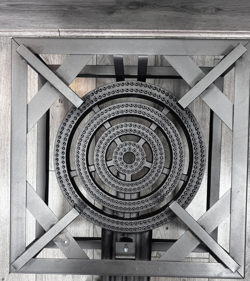 20.8KW 4 KEY HEAVY DUTY CAST IRON LPG GAS RING COOKER BURNER CATERING OUTDOOR