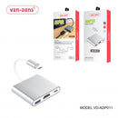 Type C To HDTV Adapter 3 in 1 with USB Port
