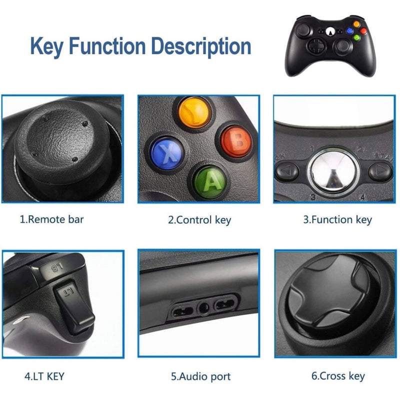 Wireless Controller Compatible with Xbox One, S & X